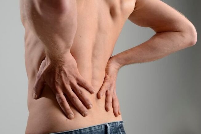 bolesti zad s prostatitidou