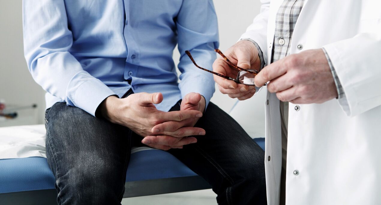 navštivte lékaře pro prostatitidu
